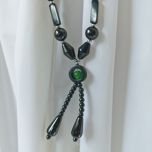 Handmade Beaded Necklace - Picture 2 of 4